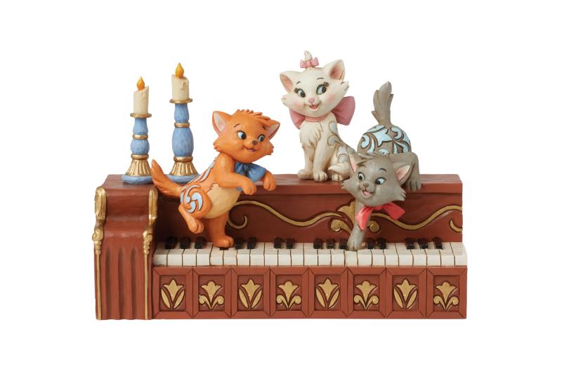 【Disney Traditions】今めかしい猫 キットンピアノ 6016349