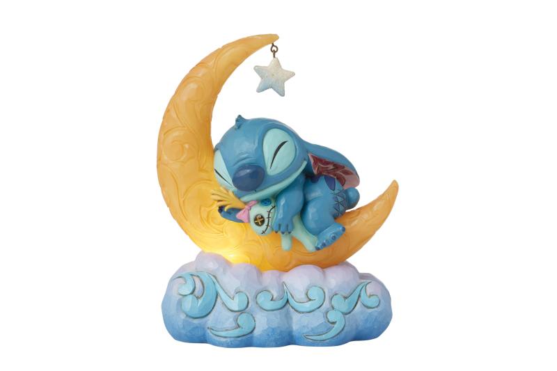 Disney Traditions スティッチ お月さま スクランプ 6016334