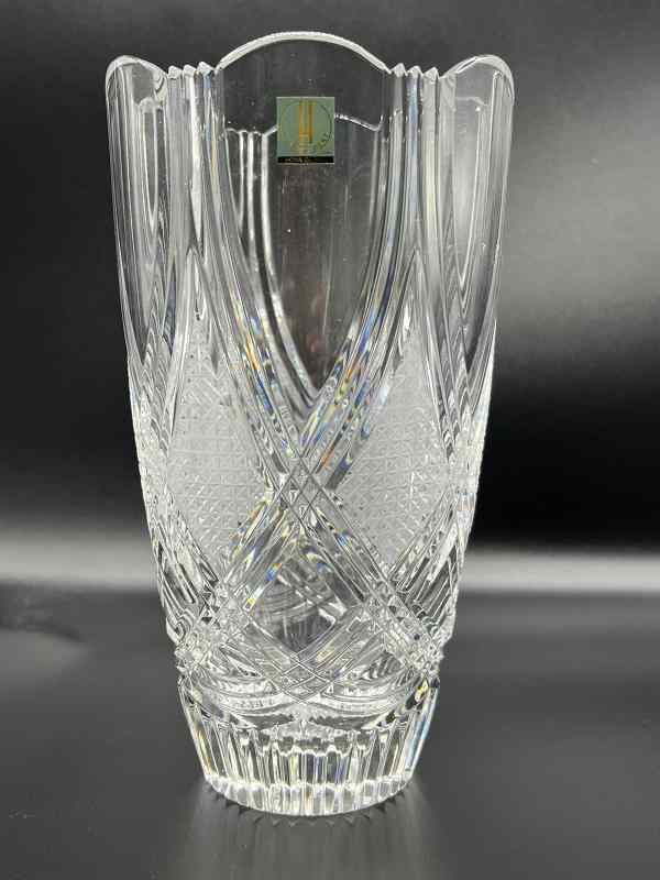 ユノックス HOYA 水晶 花立て Medium