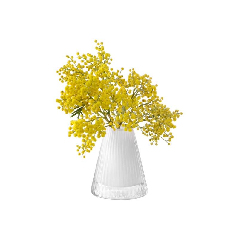 LSA 硝子/スチール写真 御花軍事基地 オブジェ 高さ10珊 Beacon Candle Holder/Vase LBE03 小さな花立て