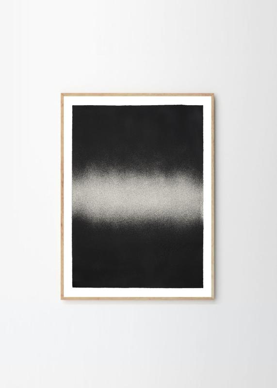 THE POSTER CLUB ポスタークラブ Black Interstellar 50&times;70cm Anne Nowak｜オーロラビジョン