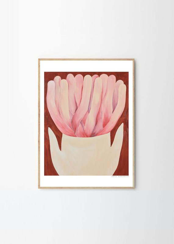 THE POSTER CLUB ポスタークラブ Wildrose 50&times;70cm Vera Mattmann｜オーロラビジョン