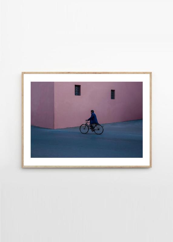 THE POSTER CLUB 貼り出し野球クラブ Bicycle Man 50×70珊 Christina Kayser O.