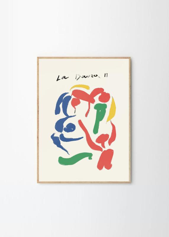 THE POSTER CLUB ポスタークラブ La Danza II 30&times;40cm Lucrecia Rey Caro｜オーロラビジョン