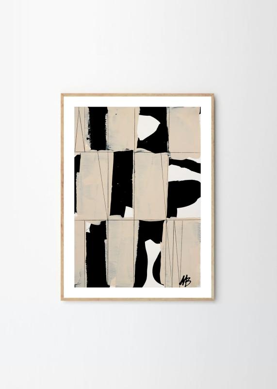 THE POSTER CLUB 張り出し野球クラブ Organized 30×40糎 Malene Birger