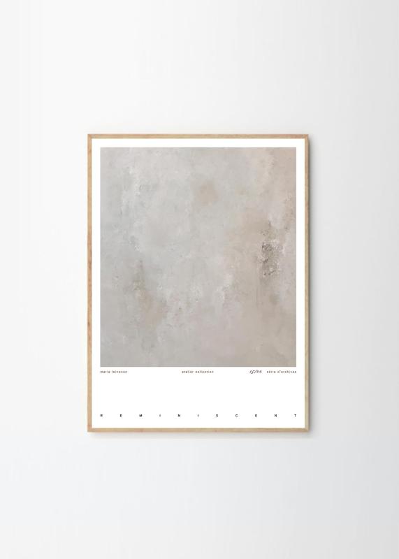 THE POSTER CLUB 貼り出し野球クラブ Reminiscent 30×40糎 Maria Ahlkvist