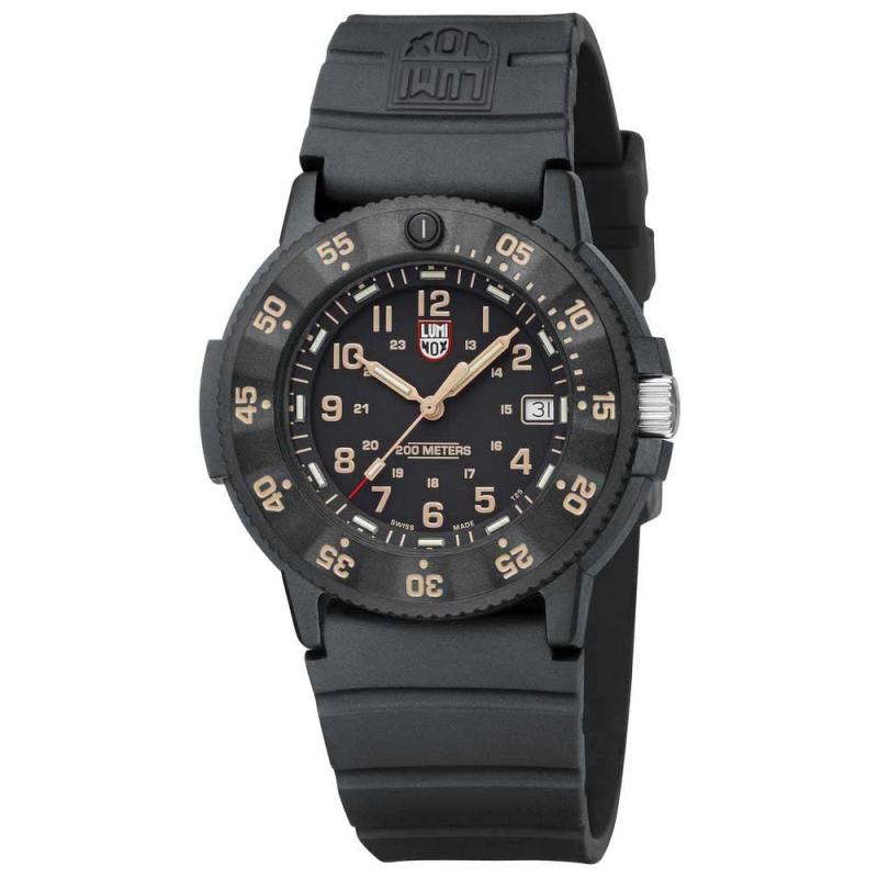 Luminox メンズアナログウオッチ ステンレススチールストラップ XS.3001.EVO.BO, 黒いこと, 同盟罷業さあ美