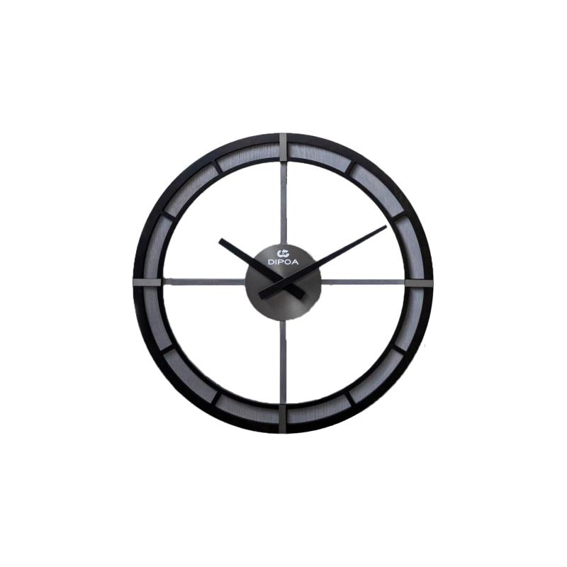 【DIPOA（ディポア）】掛時計 今めかしい 木製 bicycle wheel 40珊 大きめ レトロ 北欧 欧州 ＦＲＧ 木製 Wood 飾りつけ時辰儀 静音 WN118BL 飾りつけ時辰儀 自然的 差し上げ物 晴れ晴れしい 差し上げ物 御祝 リビング