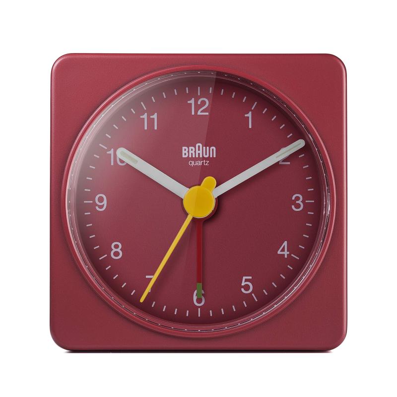 (赤銅色) Braun BRAUN CLOCK アナログ書きあらわす 置き時計・掛時計 BC02R [並行輸入品]