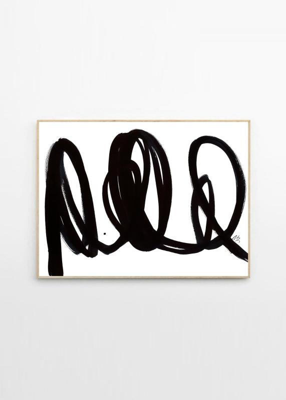 THE POSTER CLUB 張り出し野球クラブ No 06 50×70糎 Malene Birger