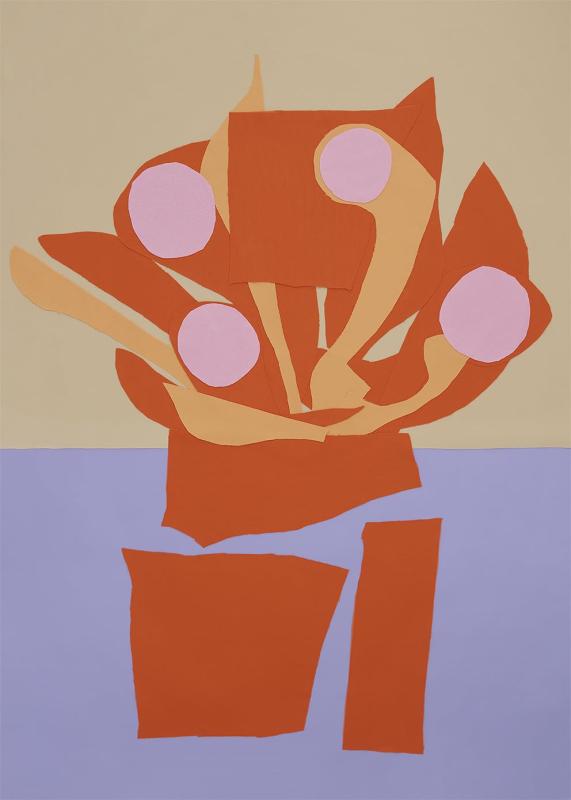 THE POSTER CLUB 貼り出し野球クラブ Floral 50×70珊 Atelier Cph