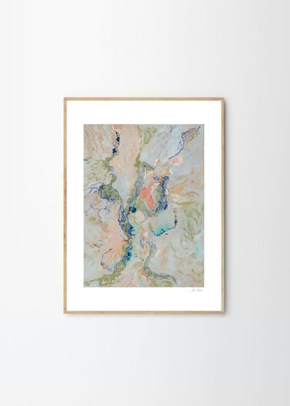 THE POSTER CLUB 張り出し野球クラブ Lacuna 30×40糎 Sofie Rebecca Iversen