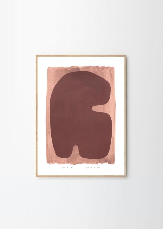 THE POSTER CLUB 貼り出し野球クラブ Earth Pigments 30×40珊 Noa Noon Gammelgaard
