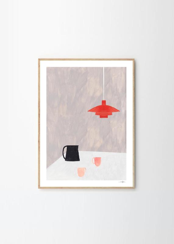 THE POSTER CLUB 貼り出し野球クラブ Orange Pendant 30×40珊 Ana Frois