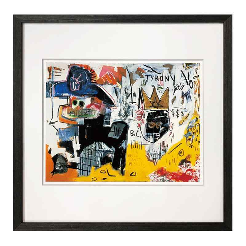 美工社 工芸ダイアログボックス Jean-Michel Basquiat （ジャン＝ミシェル・バスキア） Untitled (Tyrany) 1982 IJB-62488 386414