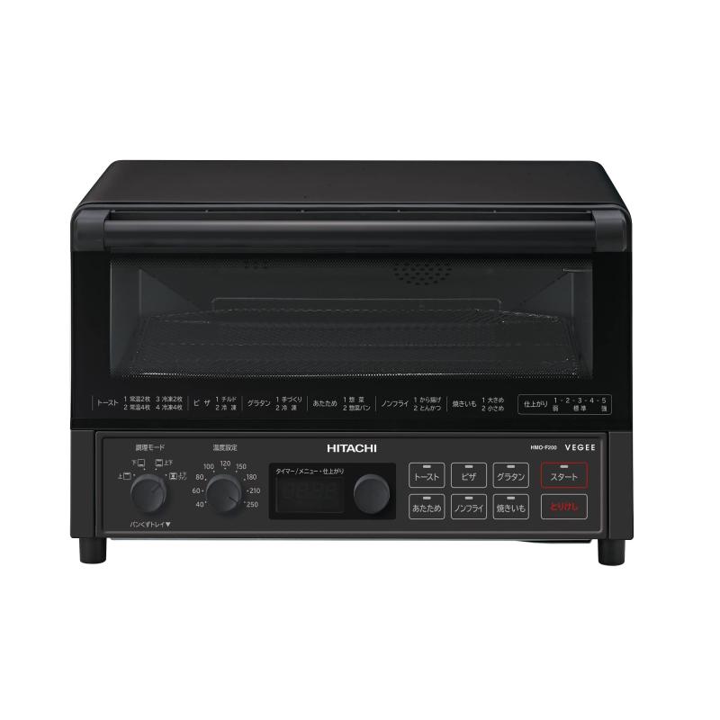 日立 コンベクションオーブントースター HMO 1,300W 4枚焼き 遠赤暖房器 ノン飛球膳立て