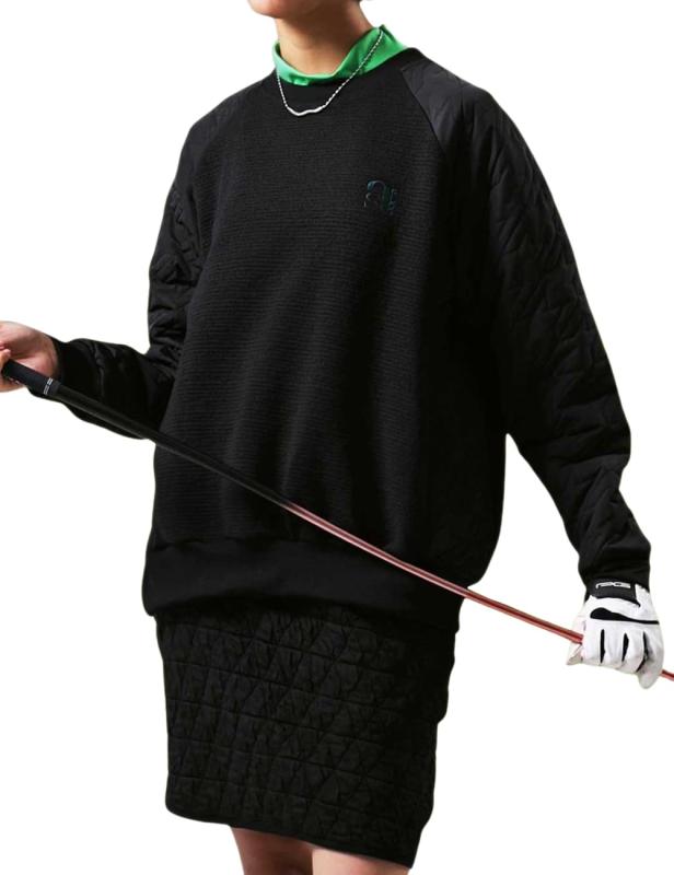[アンティカ] ANTIQUA GOLF&times;STCH トップス レディース ZST-00072｜オーロラビジョン