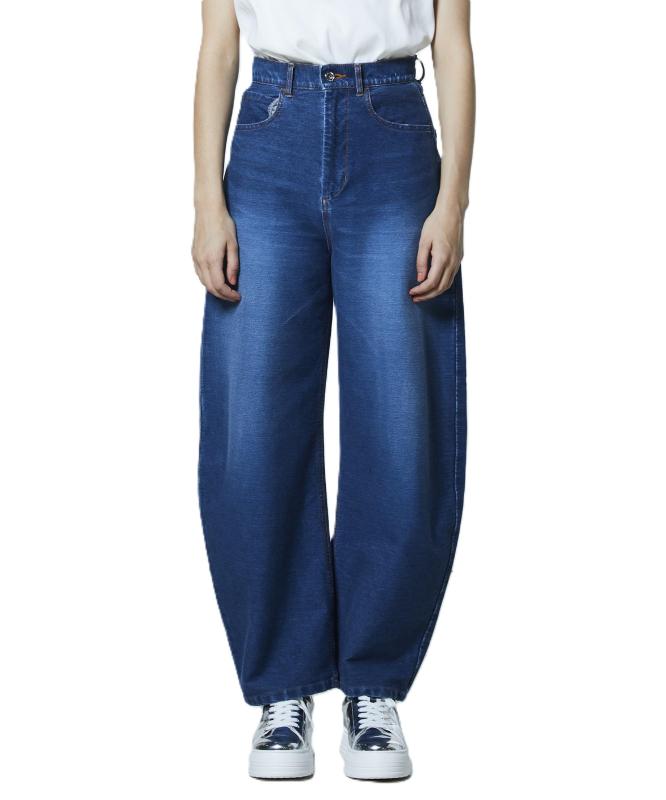 DOUBLE STANDARD CLOTHING(ダブルスタンダードクロージング) DSC ユーズド加工 ニットデニムパンツ0206-440-261レディース|オーロラビジョン
