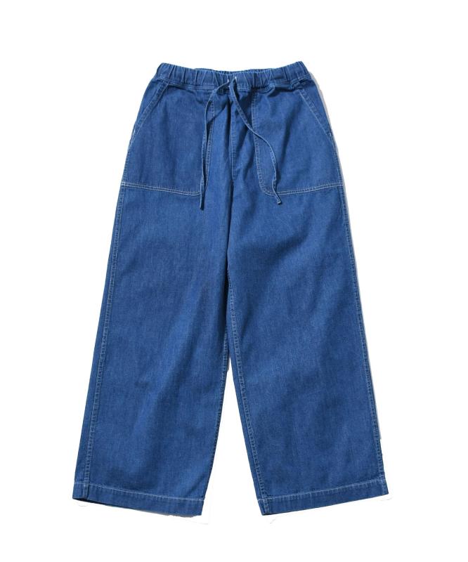 [JOHNBULL（ジョンブル）] ジーンズ ライトデニムイージーデッキパンツ レディース｜オーロラビジョン