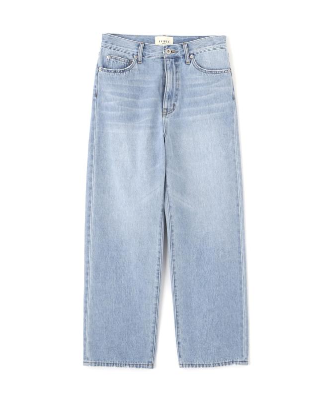 [Avirex] [アヴィレックス] WEB LIMITED Belle LINE BASIC STRAIGHT DENIM PANTS ベーシック ストレート デニムパンツ レディース 783-5111701｜オーロラビジョン