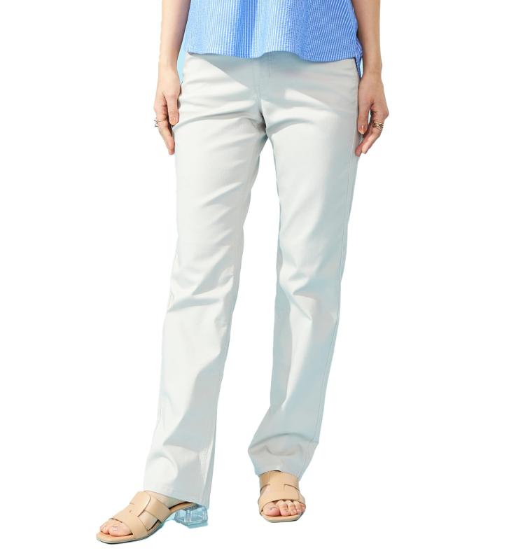 EDWIN(エドウィン) パンツEDWIN LADIES インターナショナルベーシック COOL 股上深め 脚まわりゆったりストレートデニムパンツ【涼】レディース｜オーロラビジョン