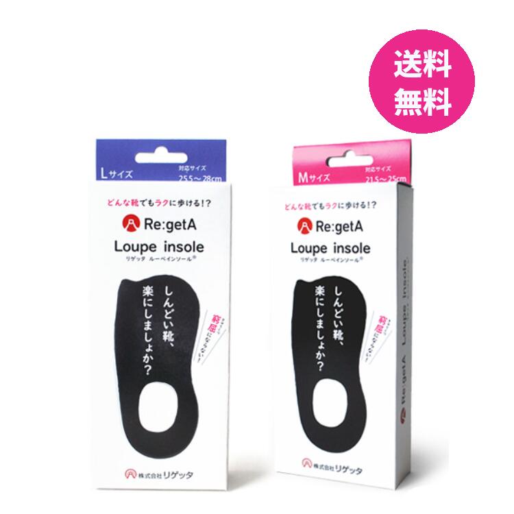 リゲッタルーペインソールMTR-1（M・L）中敷き疲れ止めインソールMTR-1立体インソール疲れにくい歩きやすい立ち仕事負担軽減男女兼用