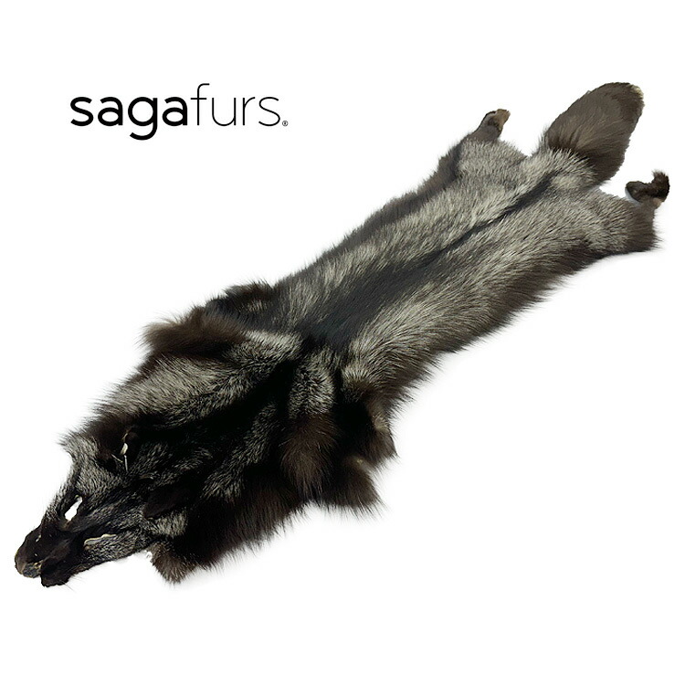 アナグマの鞣し毛皮[ハンドメイド] s51b.jpg