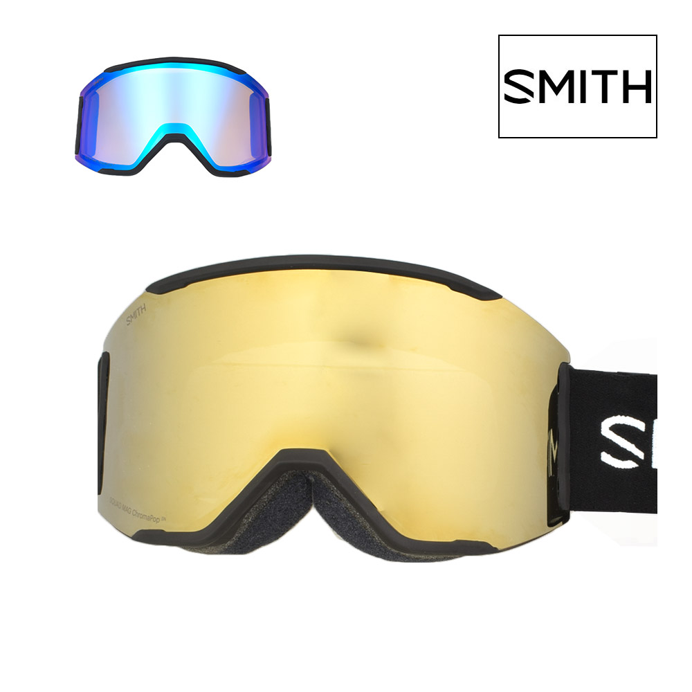 SMITH SQUAD スミス スカッド アジアンフィット MAG SERIES 23-24 SMITH/スミス SQUAD スカッドマグ ゴーグル