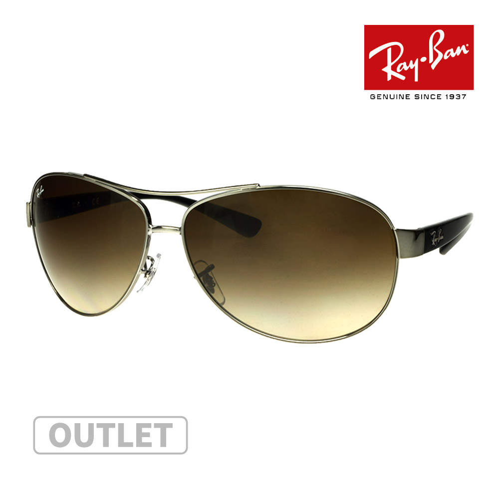 【訳あり】 レイバン サングラス RAYBAN rb3386 004/13 67サイズ rb3386 グラデーションレンズ