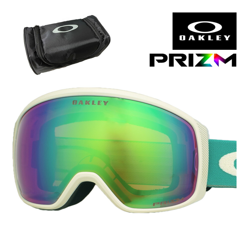 【美品】OAKLEY オークリー OO7105-07 フライトトラッカー M Oakley Flight Tracker M Snow Goggles - Matte Black - Prizm