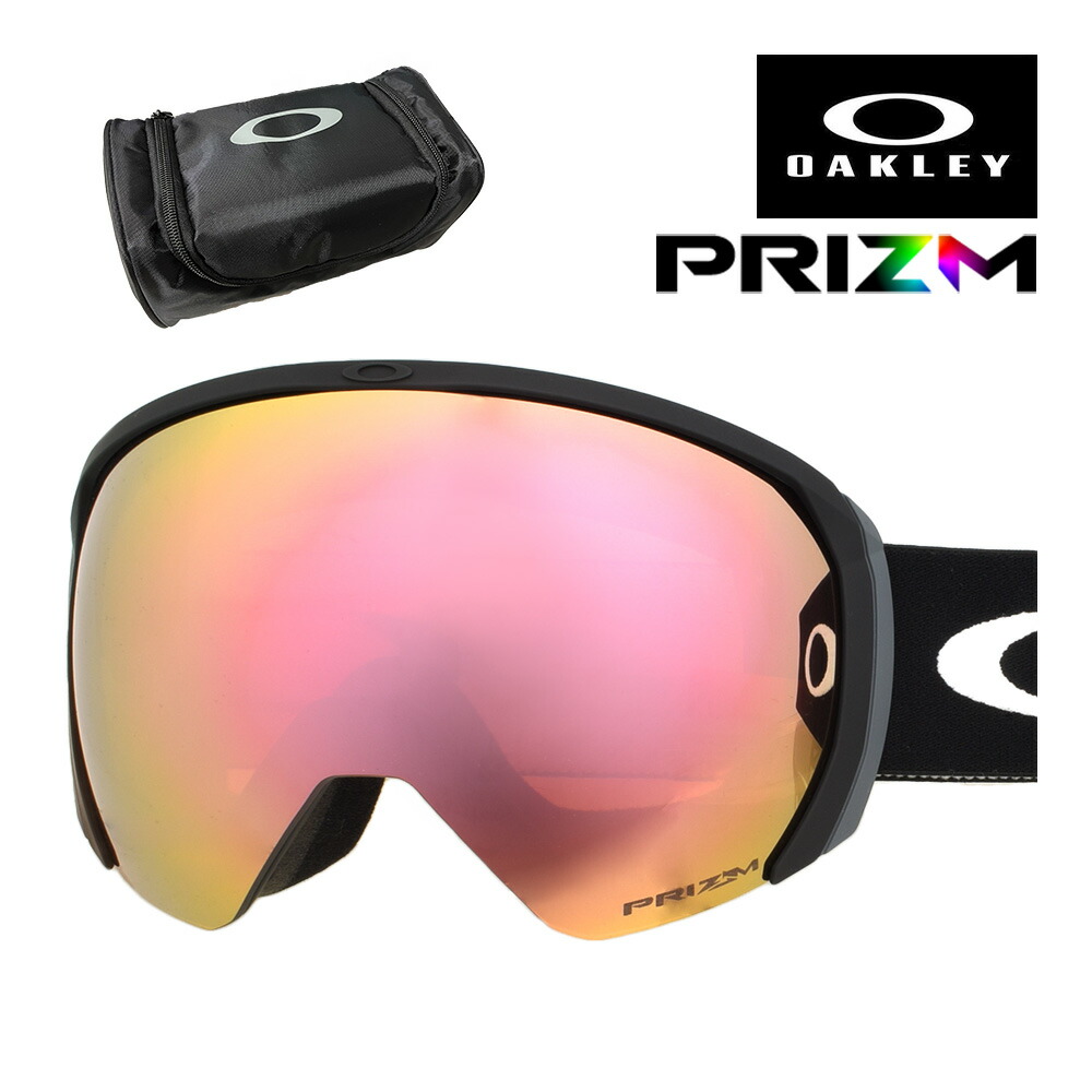 OAKLEY オークリー Flight Path L フライトパス L Oakley Flight Path L Snow Goggles - Matte Black - Prizm Snow