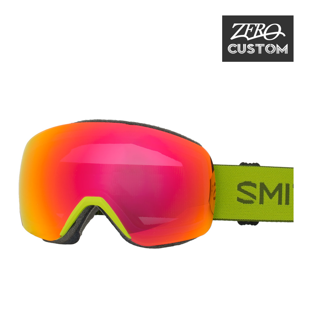 スミス + ZERO 当店独自カスタム スカイライン ハイブリッジフィット ゴーグル szcg-sky003 SMITH SKYLINE GOGGLE スタンダードフィット スキー スノボ スノーゴーグル
