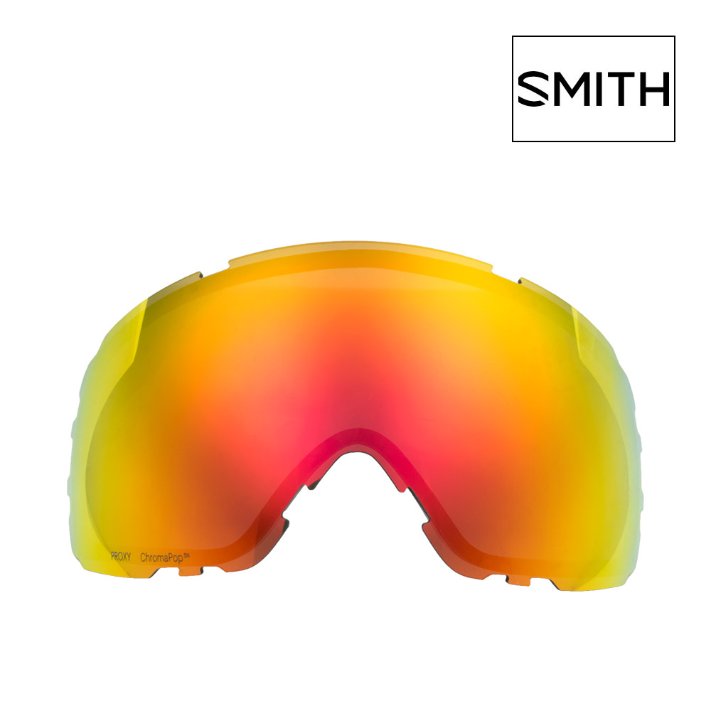 SMITH ピンクレンズ ゴーグル レッドセンサーミラーを斬新アップデート。 SMITHのレンズ