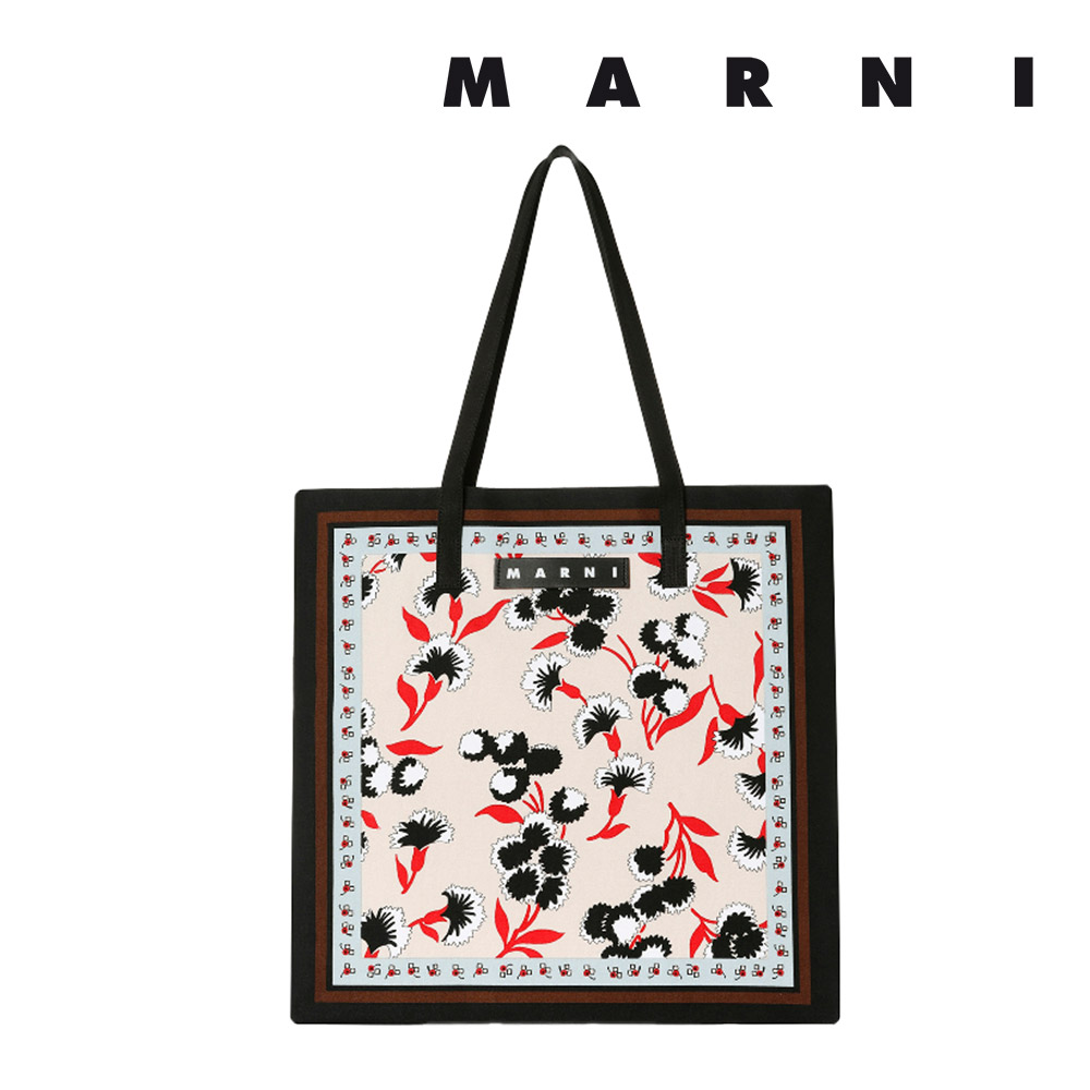 m*m様 MARNI フラワーカフェ ボートバッグ ハンドバッグ MARNI - 新品タグ付き✢MARNIフラワーカフェボートバッグの通販 by ria