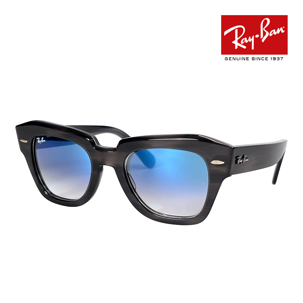 レイバン サングラス rb2186 49サイズ 14043F ハイブリッジフィット RAYBAN STATE STREET ステート ストリート