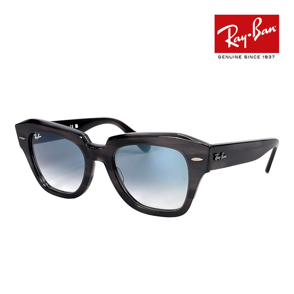 レイバン サングラス rb2186 52サイズ 14043F ハイブリッジフィット RAYBAN STATE STREET ステート ストリート 15,034円