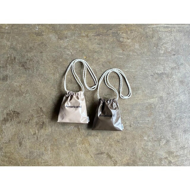 【AMERICANA】アメリカーナ  Americana×TEMBEA PVC Drawstring Bag  style No.結核症-011