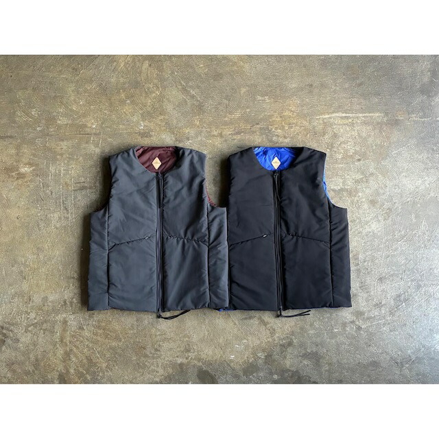 楽天市場】【KMRii ケムリ】2401-TP08 Back Raven Vest 05 2024SS