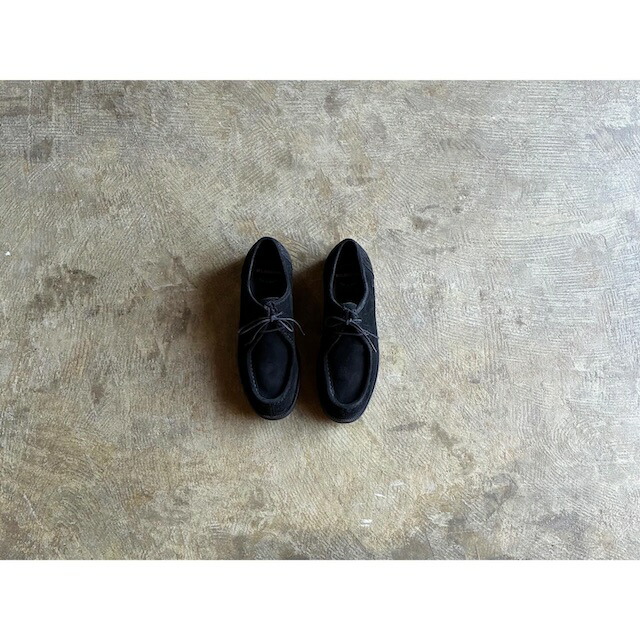 《More Winter Sale 30割》【KLEMAN】 パドロール スエードクロス 『PADROR SUEDE』Suede Leather Tirolean Shoes  style No.PADROR SUEDE BLACK * ブラック