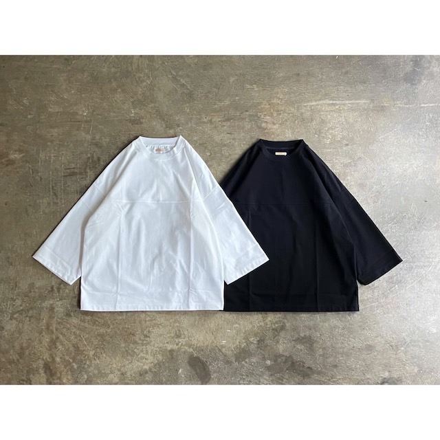 【LAMOND】ラモンド  Organic Cotton Loose Fit Football Tee  style No.LM-C-205
