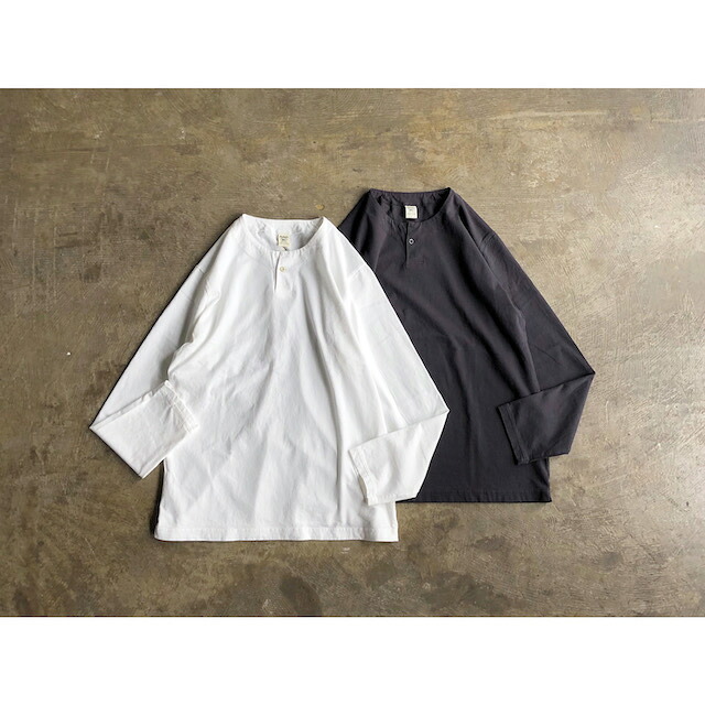 再入荷【Jackman】万力マン  Henleyneck LS T-Shirt  style No.JM5318