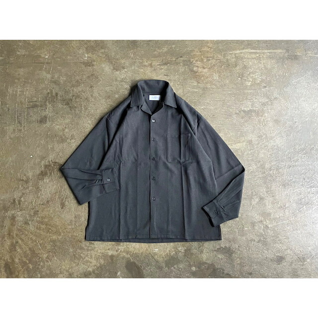 《Winter Sale 50割》 【FLISTFIA】 フリストフィア Gun Club Check Open Collar Long Sleeve Shirts style No. OL01016
