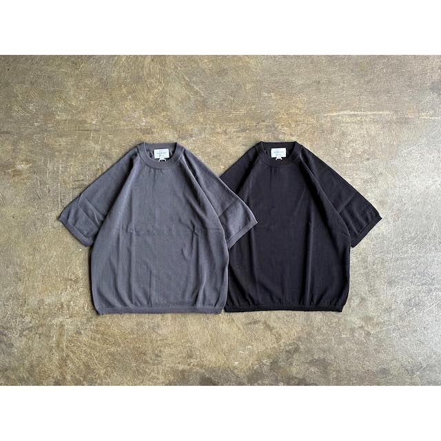 【STILL BY HAND】 スチール写真 バイ 御手々  12G Paper Polyester Knit T-Shirt  style No. KN02262