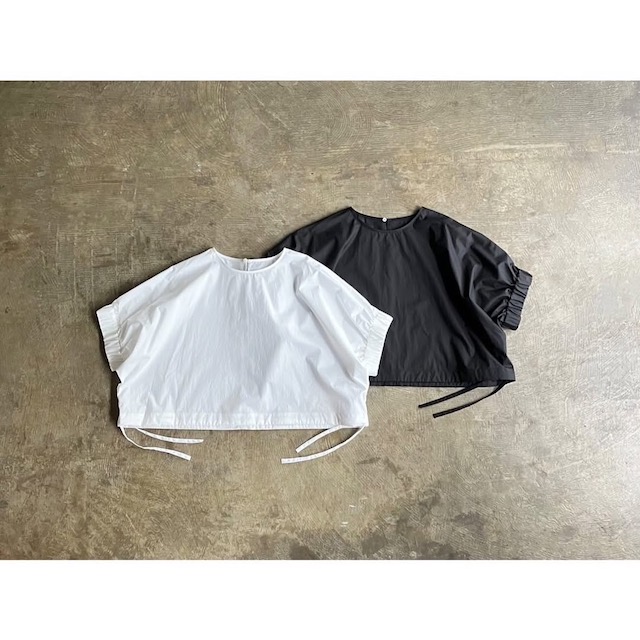《Service Price 30割》【nicholson\u0026nicholson】 ニコルソンアンドニコルソン  『LEMON-POPLIN』 Cotton Polin Pullover Blouse  style No.LEMON-POPLIN