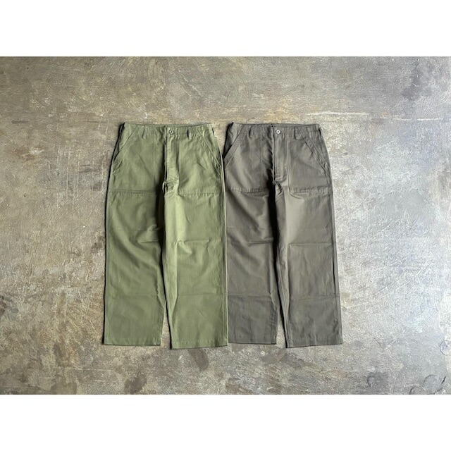 【HTS】HARROW TOWN STORES エイチティーエス  Cotton Linen Kersey Baker Pants  style No.GNHT2451CL