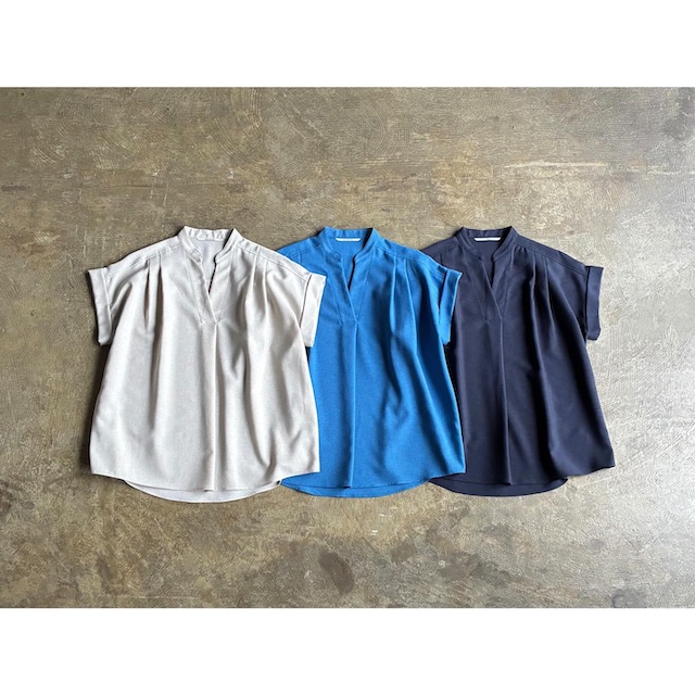 【MICA\u0026DEAL】マイカ アンド ディール  Polyester Acetate Tuck Blouse  style No.0126201105