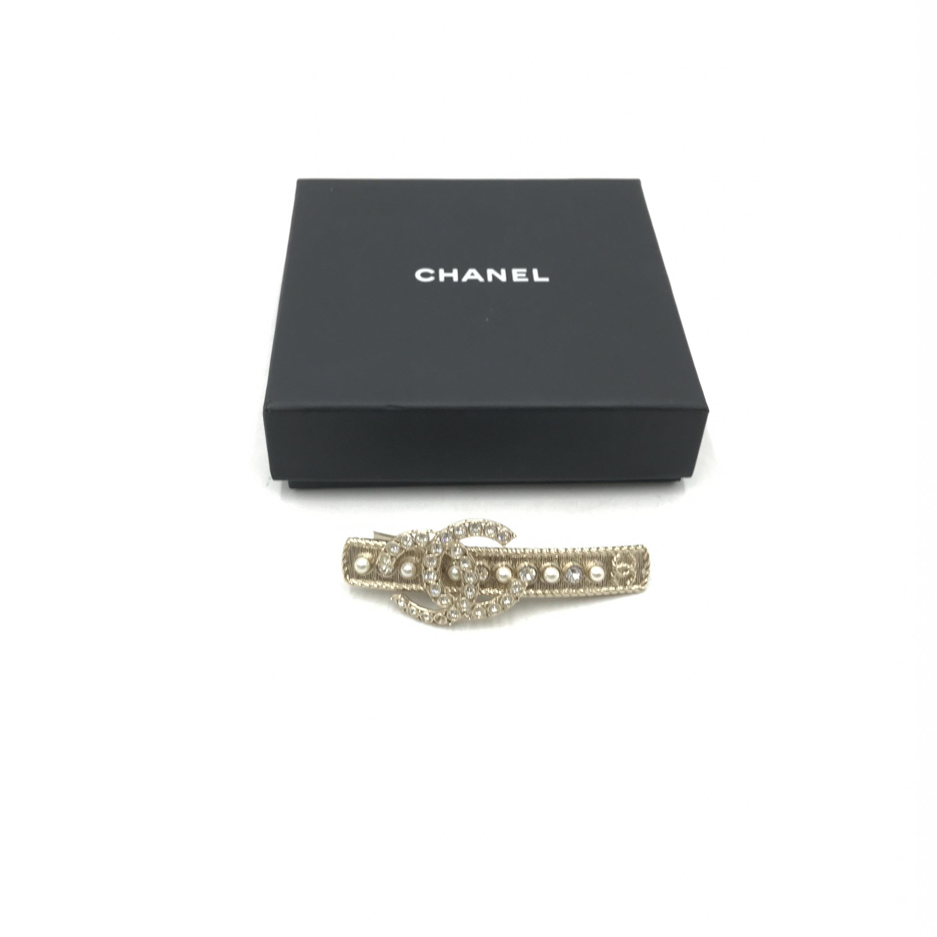 シャネル ラインストーン クリップ 楽天市場】シャネル CHANEL ヘアクリップ ココマーク