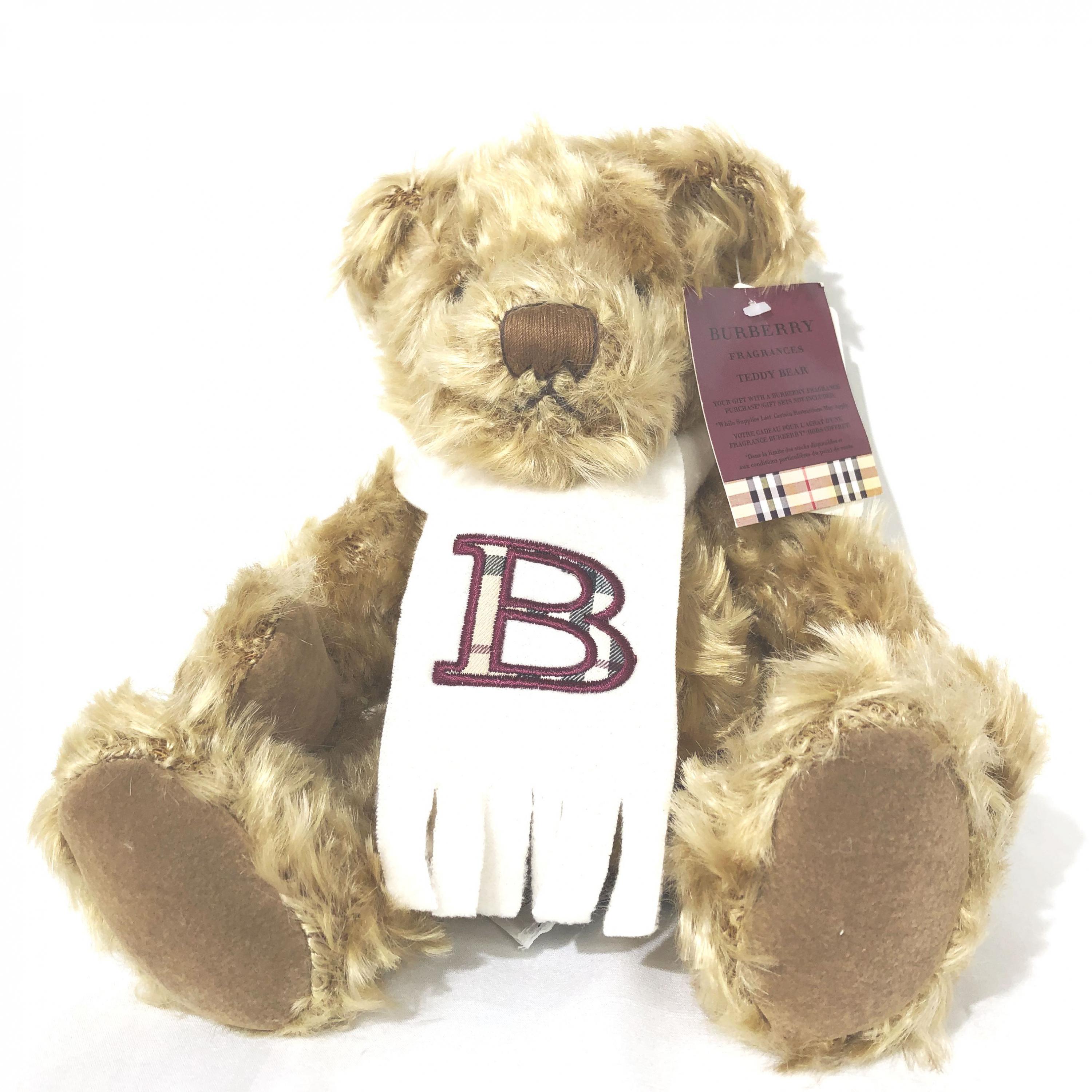 BURBERRY バーバリー　テディベアダッフルコート スカーフ　箱あり BURBERRY バーバリー テディベアダッフルコート スカーフ 箱あり