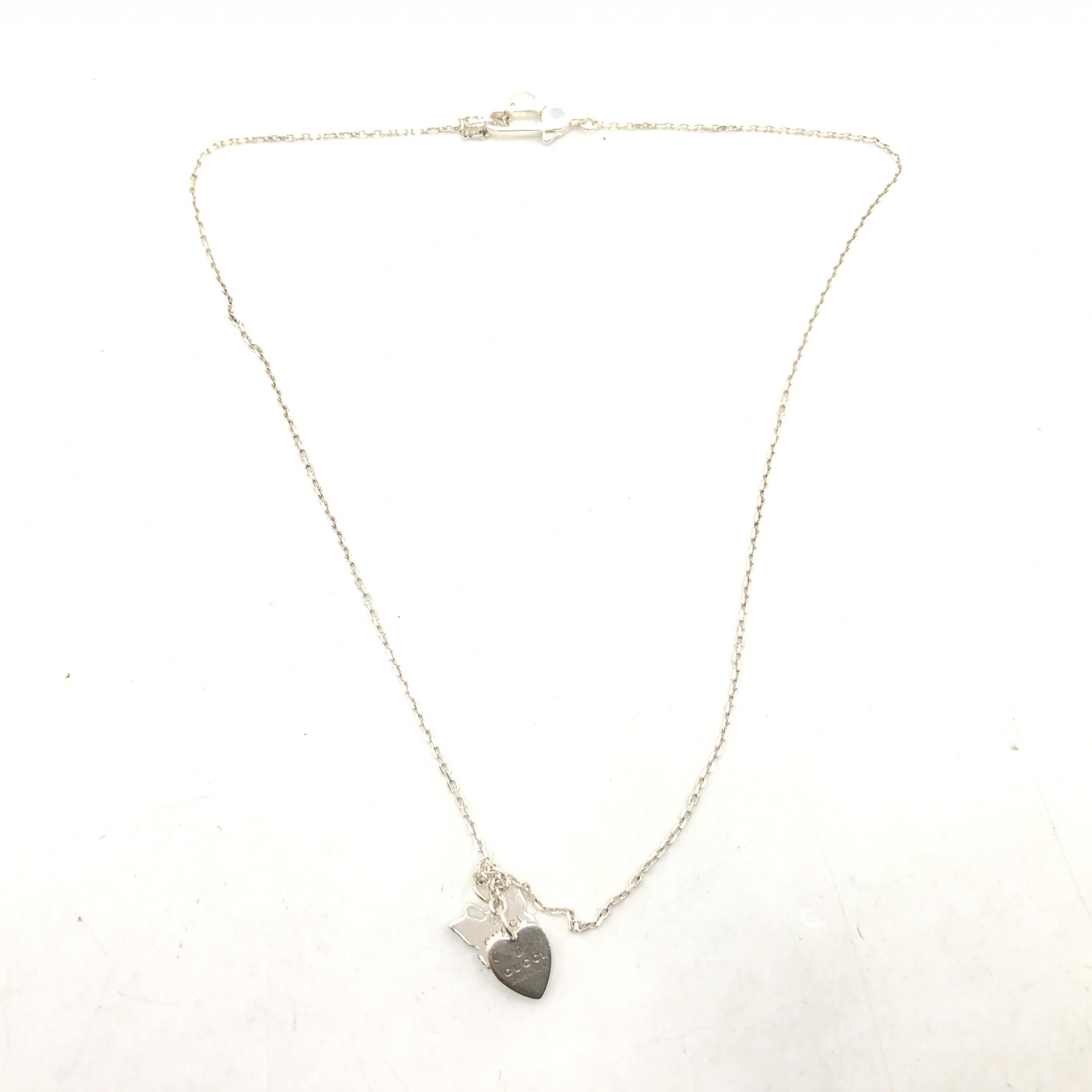 楽天市場】新品同様 グッチ ネックレス ハンド ビー ハート 蜂