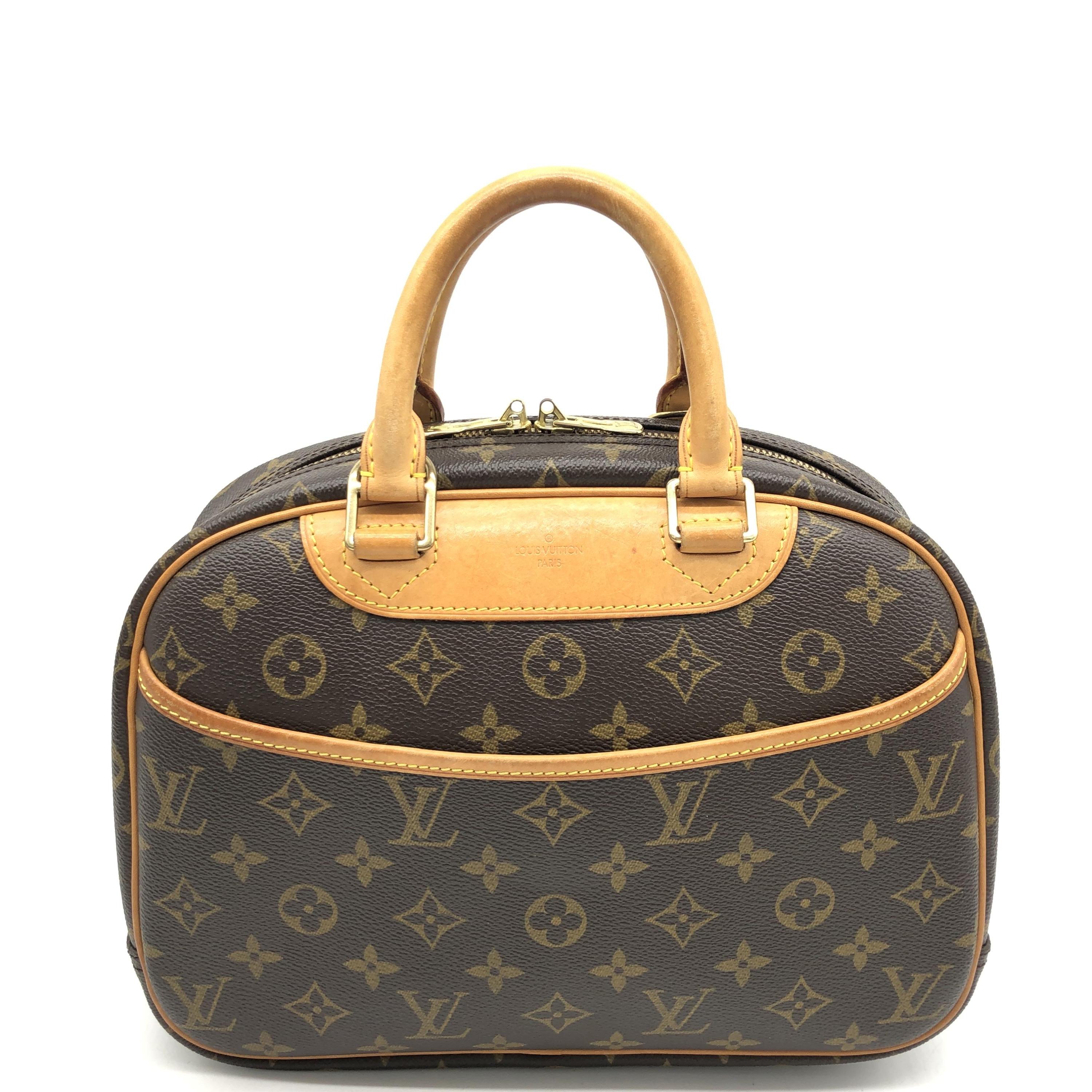 ルイ・ヴィトン　Louis Vuitto トゥルーヴィル　M42228 ルイ ヴィトン モノグラム トゥルーヴィル ブラウン M42228 モノグラム